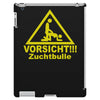 vorsicht zuchtbulle funny iPad 3 and 4 Case