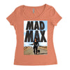 funny  mad max and dog, ideal gift or birthday present Women's Triblend Scoop T-shirt