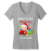 baby 1st christmas Women's V-Neck T-Shirt