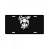grow up License Plate