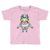 Gym Unicorn Toddler T-shirt