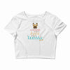 house is not a home without a frenchie Crop Top