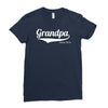 grandpa since 2015 Ladies Fitted T-Shirt