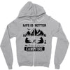 Life Is Better Around The Campfire Zipper Hoodie