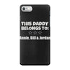 personalised daddy iPhone 7 Case