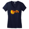 kel's orange soda Women's V-Neck T-Shirt