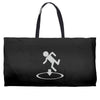 man is go Weekender Totes