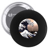 Great Wave Of Kanagawa Hokusai Pocket Pin-back button