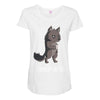 i woke up like this Maternity Scoop Neck T-shirt
