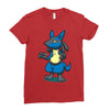 aura peeker Ladies Fitted T-Shirt