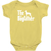 the dogfather italian greyhound white Baby Onesie