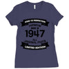 Premium Vintage 1947 Ladies Fitted T-Shirt