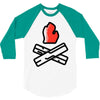 let's go camping 3/4 Sleeve Shirt