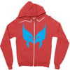 wolverine mask x men avengers marvel comics gift Zipper Hoodie