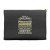 Legends Are Born In February Accessory Pouches