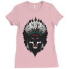 native american Ladies Fitted T-Shirt