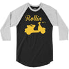 retro kult vespa 50 t shirt scooter roller s m l xl xxl 3/4 Sleeve Shirt
