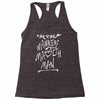 manners maketh man Racerback Tank