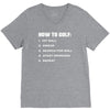 how to golf best trending V-Neck Tee