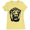 lion Ladies Fitted T-Shirt