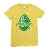 Preggosaurus Egg Funny Ladies Fitted T-Shirt