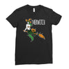 mermaid halloween Ladies Fitted T-Shirt