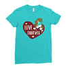 love furever Ladies Fitted T-Shirt