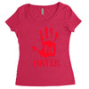 hai hater trending Women's Triblend Scoop T-shirt