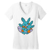 more mudkip Women's V-Neck T-Shirt