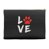 love dog paw Accessory Pouches