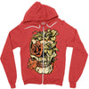 death flower Zipper Hoodie