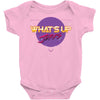 what's up jerks Baby Bodysuit