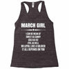 Super March Girl Racerback Tank