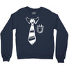 geek pocket protector tie Crewneck Sweatshirt