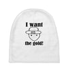 i want the gold Baby Beanies