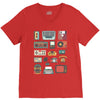 vintage electronic retro technology V-Neck Tee