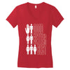 rude good better best, ideal birthday gift or present Women's V-Neck T-Shirt