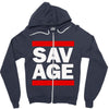 Martinez Twins savage Zipper Hoodie