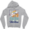 Good Good Vibrations Zipper Hoodie
