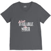 also available in sober t shirt V-Neck Tee