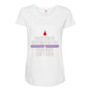 your ego is writing checks boyfriend Maternity Scoop Neck T-shirt