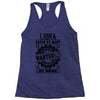Libra Hated By Many Wanted By Plenty Racerback Tank