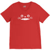 smiling face V-Neck Tee