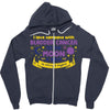 I Love Someone with Bladder Cancer to The Moon &amp; Back to Infinity Zipper Hoodie