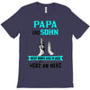 papa und sohn T-Shirt
