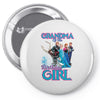 grandma of the birthday girl Pin-back button
