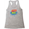 retro tv show unofficial art attack Racerback Tank