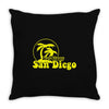 stay classy san diego Throw Pillow