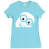 funny face funny Ladies Fitted T-Shirt