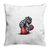 mma bulldog final Throw Pillow